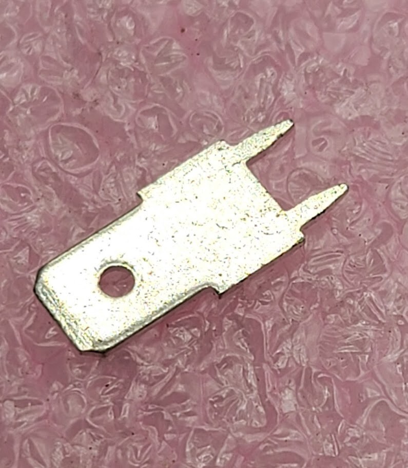 Lot of 250 – TAB Quick Disconnects – 0.250″ Male Solder Connector Non-Insulated