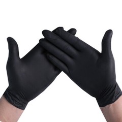 100pc Disposable modified PVC synthetic mixed nitrile composite protective glove