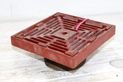 MIFAB F1420-PS-50 F1420PG-4 Floor Drain 8″ x 8″ Square Adjustable Tractor Grate