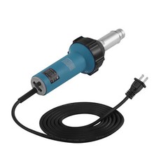1600W Hot Air Torch Plastic Welding Gun Welder Pistol w/ Roller & 4 Nozzles