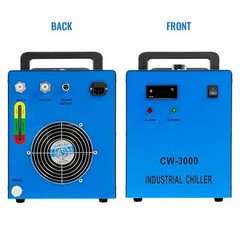 OMTech Industrial Water Chiller CW-3000 for 40W 50W CO2 Laser Engraver Tubes