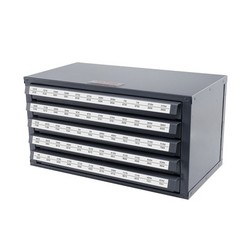 VEVOR Drill Bit Dispenser Organizer Cabinet Five-Drawer for 33/64″ to 63/64″