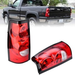 Tail Lights Assembly Compatible with 2003-2006 Chevy Silverado 1500 2500 1500HD
