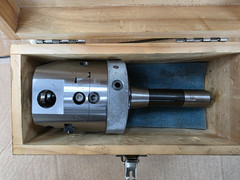 Unknown2 3 Feed Automatic Boring Head R8 Used & Works No Boring Bars Included