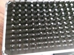 Pin Gage Set M1(-) 0.061-0.250″,190 pins,-0.0002″ minus in metal case-707A-MC