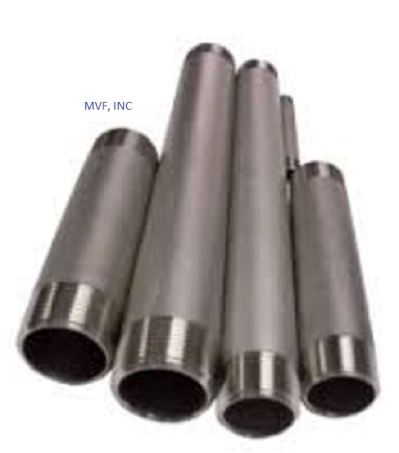 3″ X 6″ Threaded NPT Pipe Nipple S/40 (STD) Welded 304/L Stainless SN2111011304