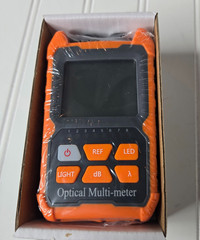 D YEDEMC Fiber Optic Cable Tester Portable Optical Fiber Power Meter FC/SC/ST Un