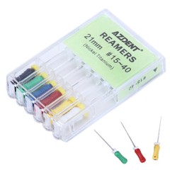 Dental Endo Root Canal Files NITI REAMERS K-Files #15-40 21mm 25mm Hand Use
