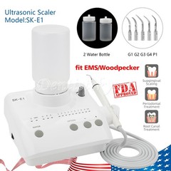 SK-E1 Dental Ultrasonic Piezo Scaler W/Handpiece Tips Bottles Fit EMS HOT