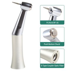 NSK Style Dental Low Speed Contra Angle Handpiece Push Button Fit FG-1.6mm TK