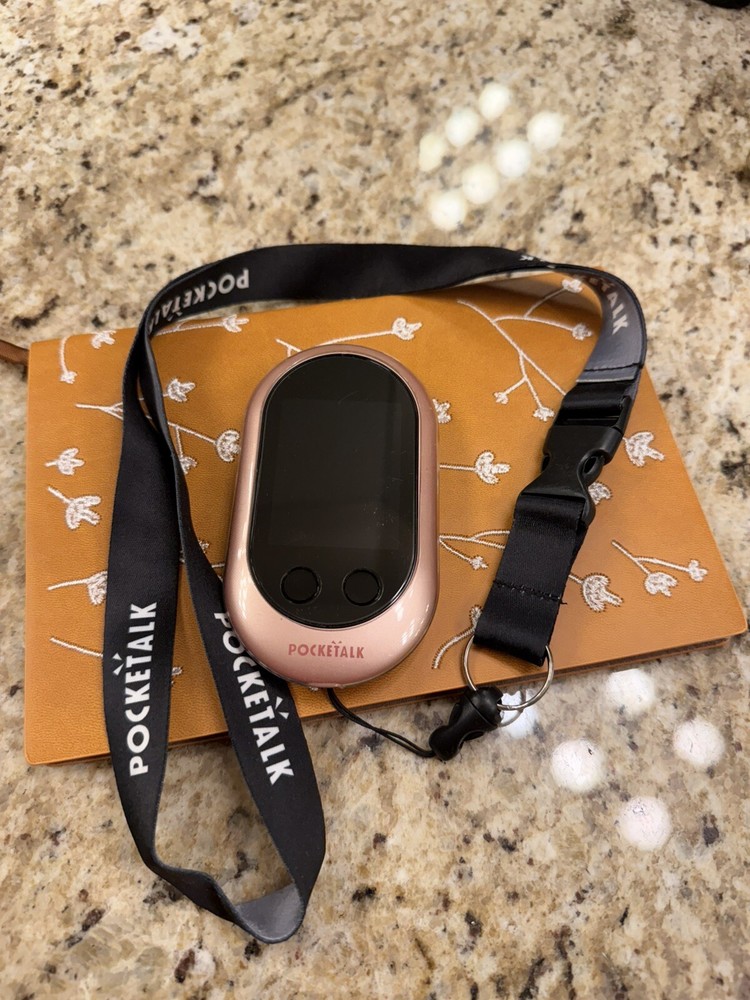 Interpreter Device Rose Gold Pocketalk W (Wi-Fi /SIM Card) (Global Sim 1 years)