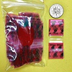 3434 MINI ZIP DESIG BAGS 3/4″ X 3/4″ / 10 DSN PREMIX 1000PCS 2.5MIL READ DETAILS