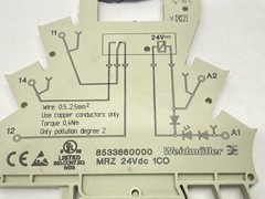 Weidmuller MRZ 24Vdc 1CO Relay Base 8533660000 LOT OF 7