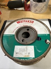 Whitaker 570D-6 Automotive, Industrial 100 Feet 14 gauge Blue Wire Spool