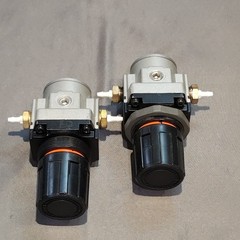 2pc SMC NARP3000-N02 Precision Regulator, 0.005-0.3 MPa Set Pressure, 1/4″ NPT
