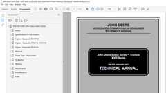 John Deere X300 X304 X310 X320 X324 X340 X360 Technical & Operator’s Manual USB