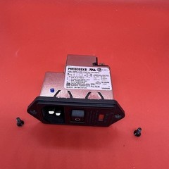CORCOM PM0S0SSXB AC Power Entry Module 10A 250v Fuse Verticle Mount