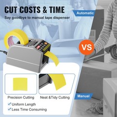 VEVOR Automatic Electric Tape Dispenser 110V Packaging Machine Glass Fiber Tape