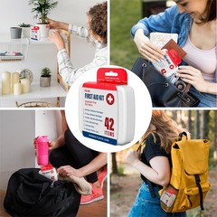 Decorrack 1000 Piece First Aid Kit 24 Individual Boxes Of 42 Items Each First