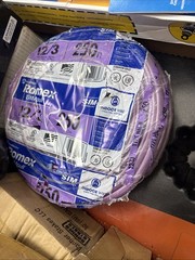 Southwire 12 Gauge / 13 Conductors 600 Volts Purple 250 FT Copper NM-B Cable