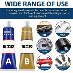 Welding Grade Metal Casting Repair Adhesive Machinable Grindable Paintable Glue
