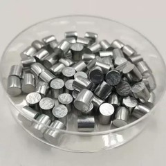 99.995% Zinc Metal Pellets 0.8-12mm Anode Electroplating High Purity Zn 1kg-50g