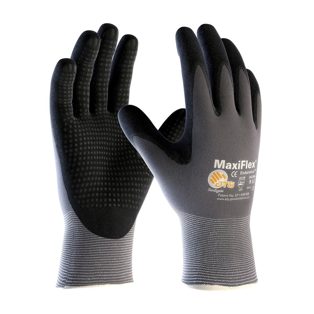 MaxiFlex Endurance 34-844 Seamless Knit Nylon Work Glove with Nitrile Coated …