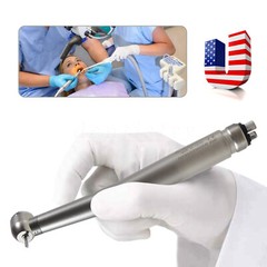 10 ASkeadnt NEW Dental High Speed HANDPIECES Fast Turbine Push Button 4-H