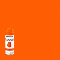 Rust-Oleum 1954830 Specialty Fluorescent Orange Spray Paint 11 oz. (Pack of 6)
