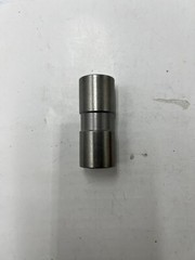 Sleeve and Bushing 2 1/4 Inches Long 2 Inches Diameter Silver