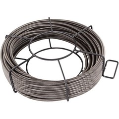 Drain Cleaning Cable 75 Feet x 3/8 Inch Solid Core Cable Sewer Cable Drain Auger