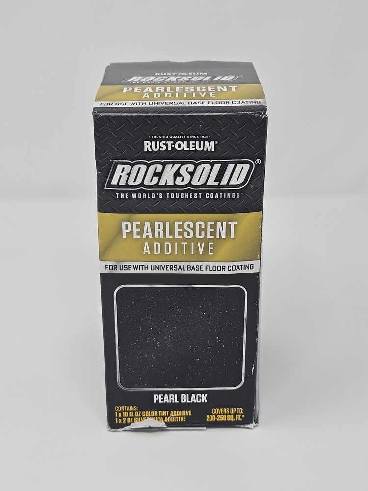 RUST-OLEUM ROCKSOLID 10oz PEARLESCENT ADDITIVE – PEARL BLACK