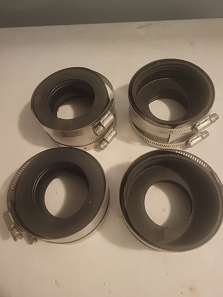 Mission 1803022 No Hub Connector Cast Iron 3×2″ Lot Of 4