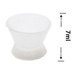 Dental Lab Silicone Dappen Dish Mixing Cup No-Stick Flexible Bowl 7/20/40ml