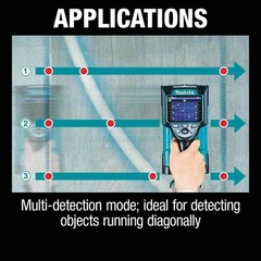 Makita DWD181ZJ 18V LXT Lithium-Ion Cordless Multi-Surface Scanner (Tool Only)