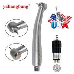 10 PCS NSK Style Dental High Speed Turbine Handpiece with Quick Coupler 4Hole M4