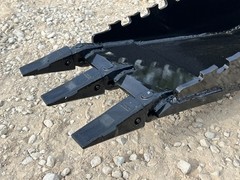 Severe Extreme Stump Bucket Attachment Fits Skid Steer Quick Attach Loader