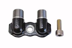 Genuine Sanden FLX7 Compressor Vertical #8 #10 Manifold 70-5-0002