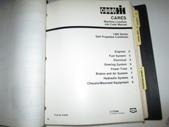 IH & Case IH Combines & Planters Time Schedule & Procedure (Flat Rate) Manuals
