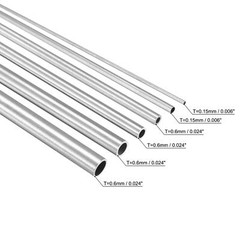 6pcs 304 Stainless Steel Tube 1mm-6mm OD 0.15mm/0.6mm Thick 300mm Length