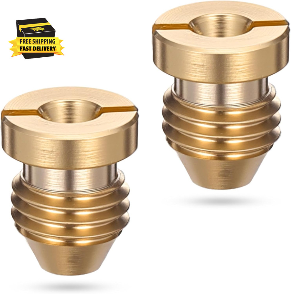 2PCS 1.1Mm Orifice Foam Cannons Nozzle Replacement Universal 1.1 Brass Orifice F