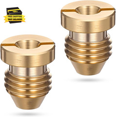 2PCS 1.1Mm Orifice Foam Cannons Nozzle Replacement Universal 1.1 Brass Orifice F