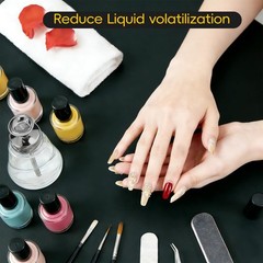 Glass Acetone Dispenser Push Down Pump Alcohol Bottle Cone Top
