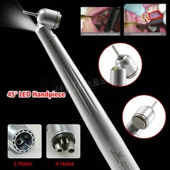 45°Angle Dental LED PANA MAX High Speed Handpiece Fit for NSK type Mini Turbine