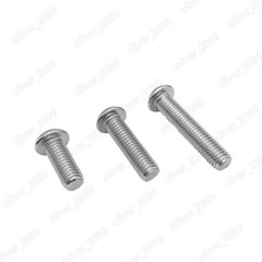 304 Stainless Steel Hex Socket Bolt Button Head Screws 2# 4# 6# 8# 10# 1/4 5/16