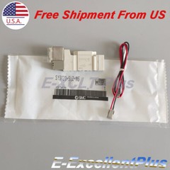 For SMC SY3120-5LZ-M5 SY31205LZM5 Pneumatic Solenoid Valve 24VDC 5Way 2Position