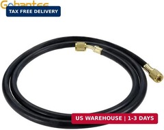 59″ R410A AC Charging Hoses 800 PSI 1/4″ SAE for R22 R134A R12 HVAC Systems 3pcs