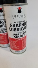 (2) Vesuvius Fast Dry Graphite Lubricant Spray Slide Gate Metal to Metal 11 oz