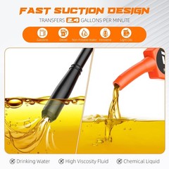 High-Performance Fuel Transfer Pump for Gas, Diesel & Water – Compact & Powerful