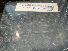 National Scientific Company Target DP Vials C4000-1, 100 Pieces pack